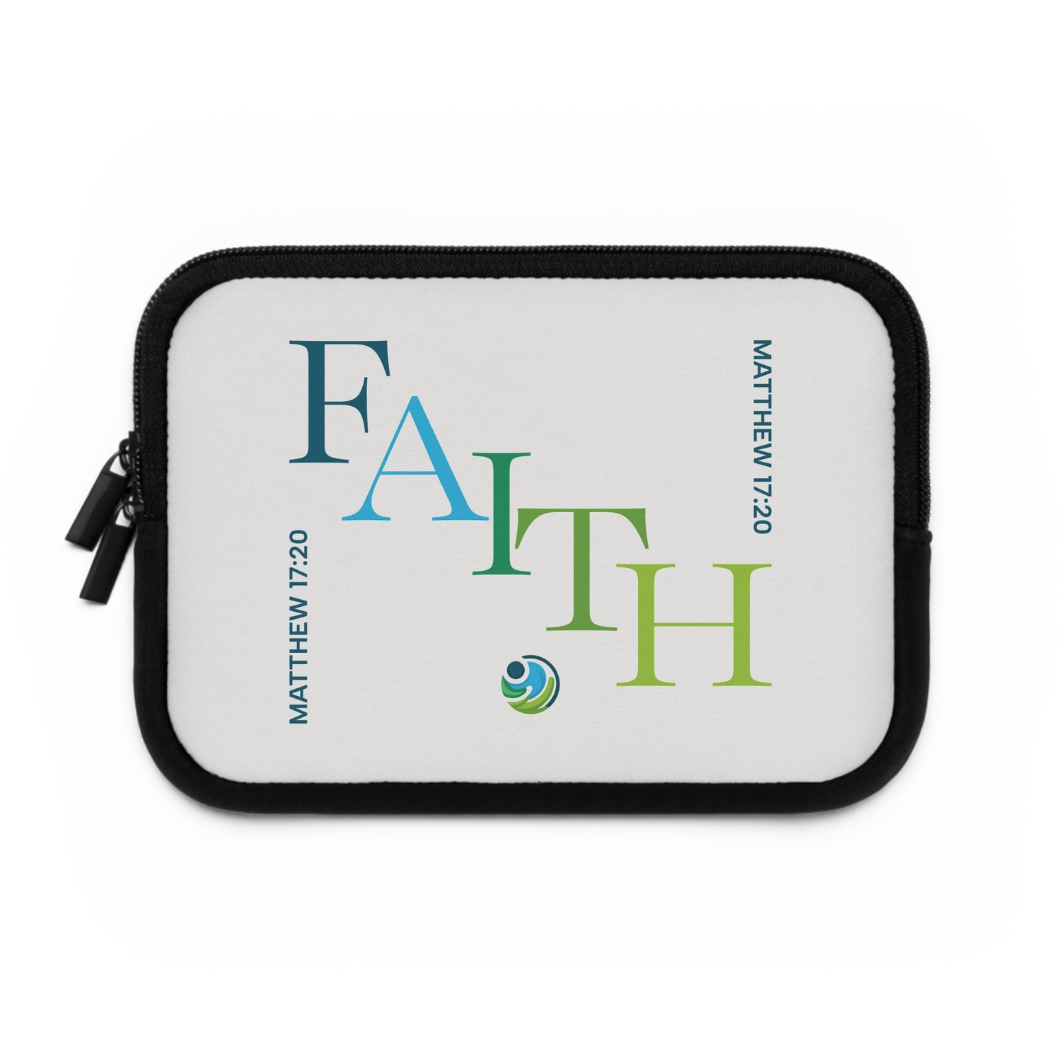 Faith Laptop Sleeve — MATTHEW 17:20