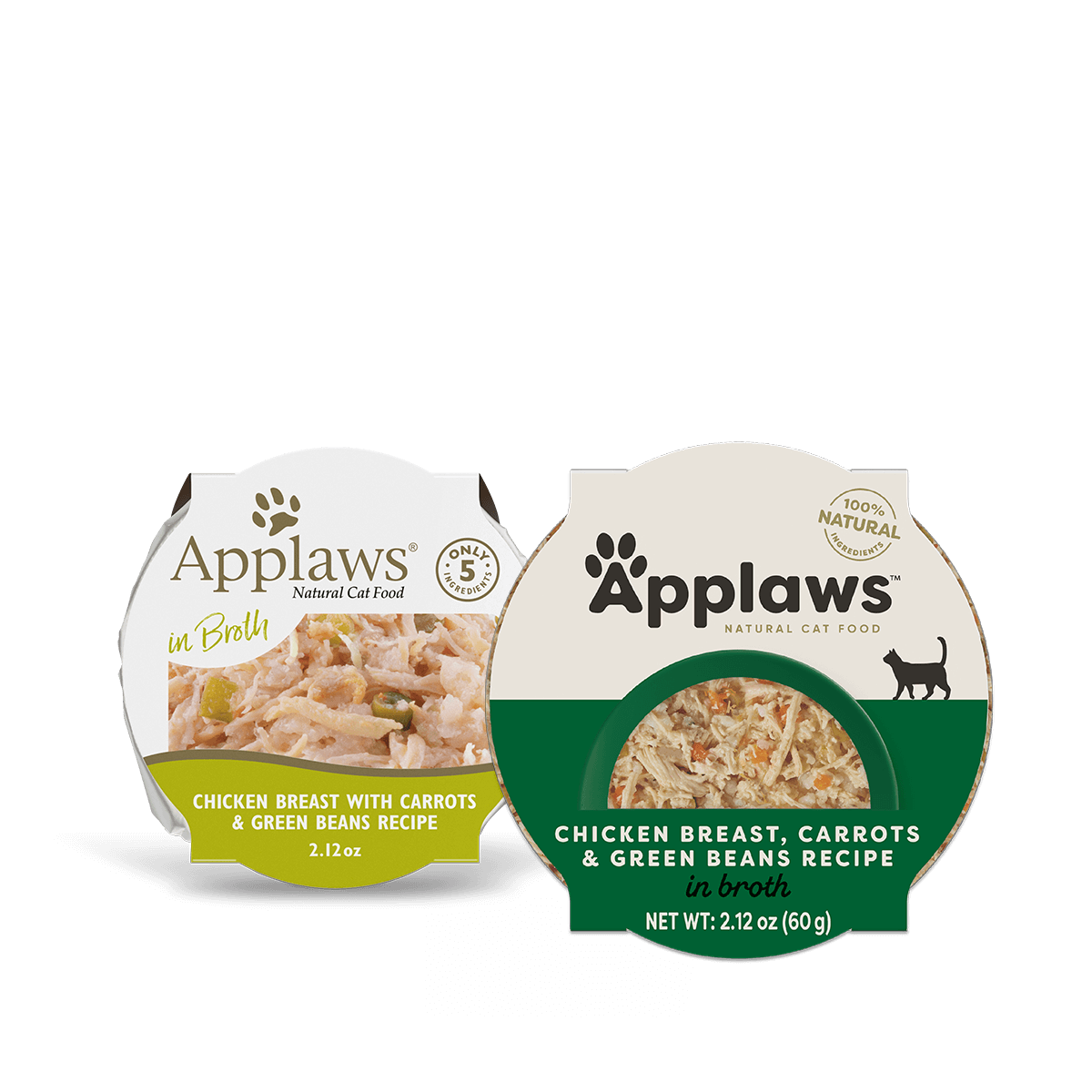 Applaws Pechuga de Pollo con Zanahorias y Judías Verdes (60g)