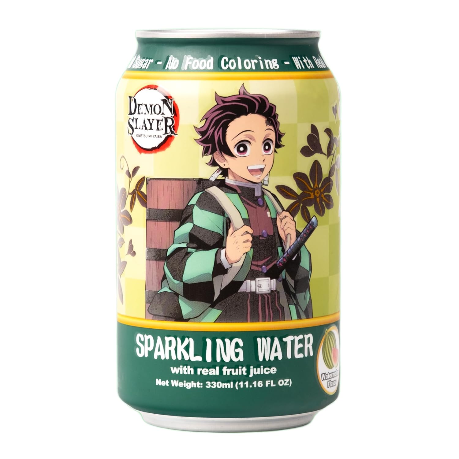 Bebida espumosa de sandía Demon Slayer – Lata de Tanjiro
