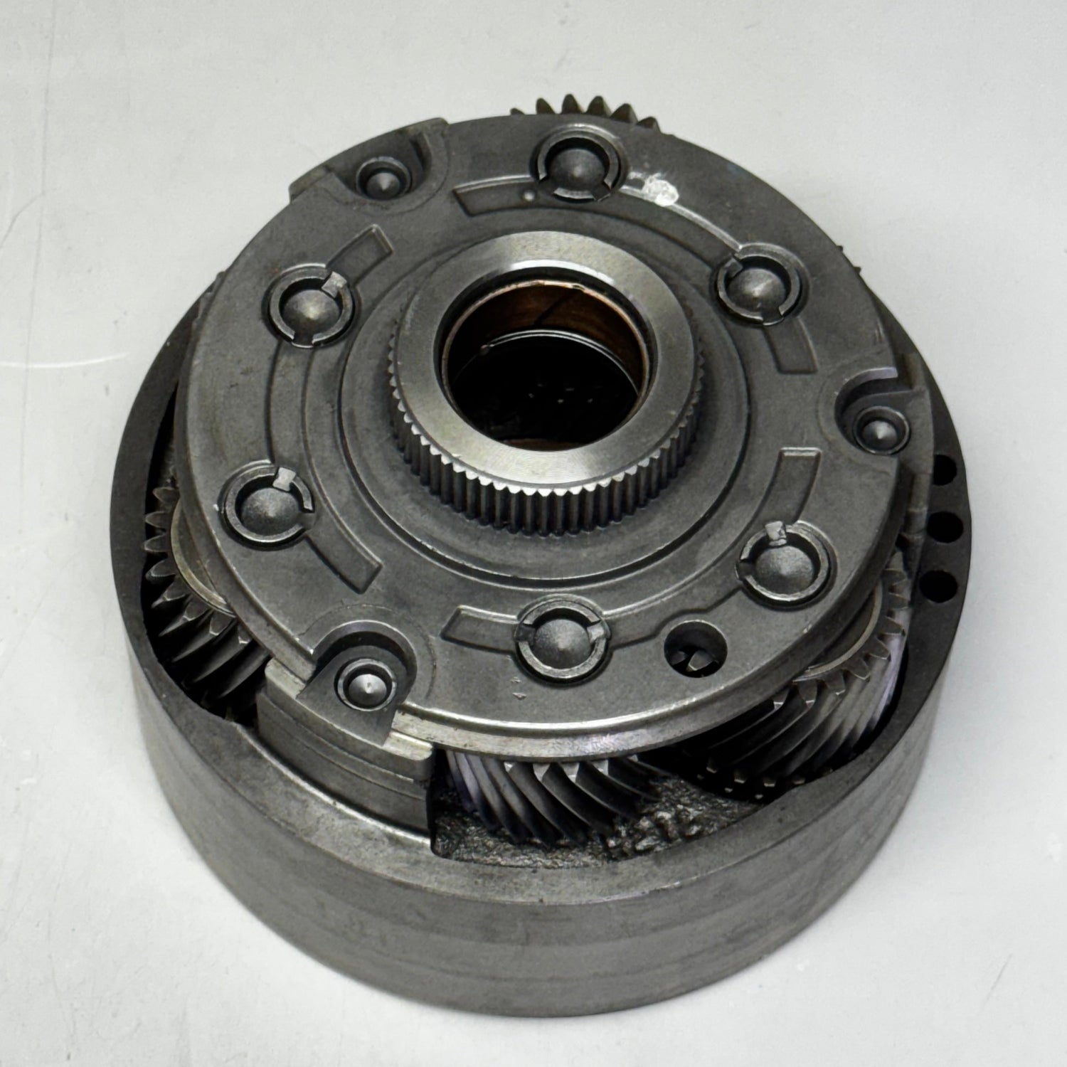 GLOBAL TRANSMISSION Transmission Planet 4"H x 5"D Gray H00822