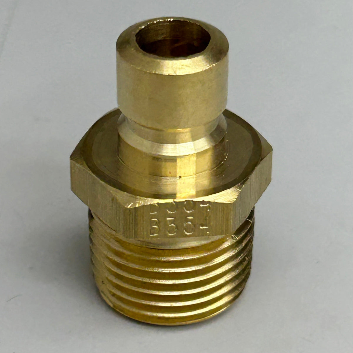 PLASTIC PROCESS EQUIPMENT (10 Pack) Male Plug Fitting 3/8" ID 1/2" NPT Brass  PPEB354