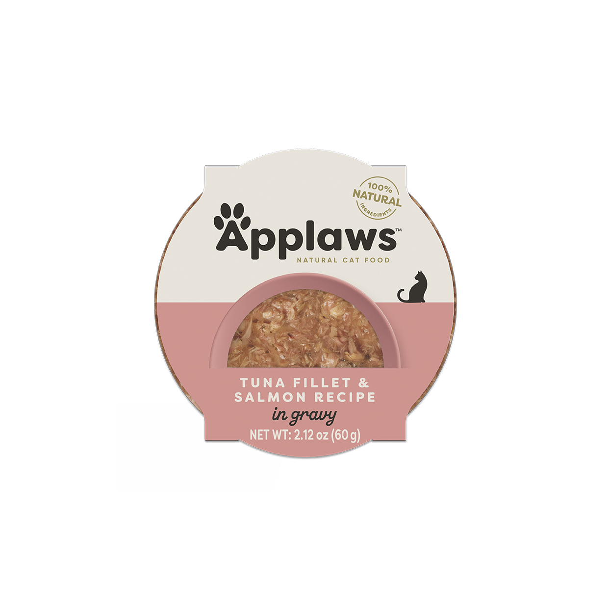 Applaws Lomos de Atún y Salmón en Salsa Tarrina (60g)