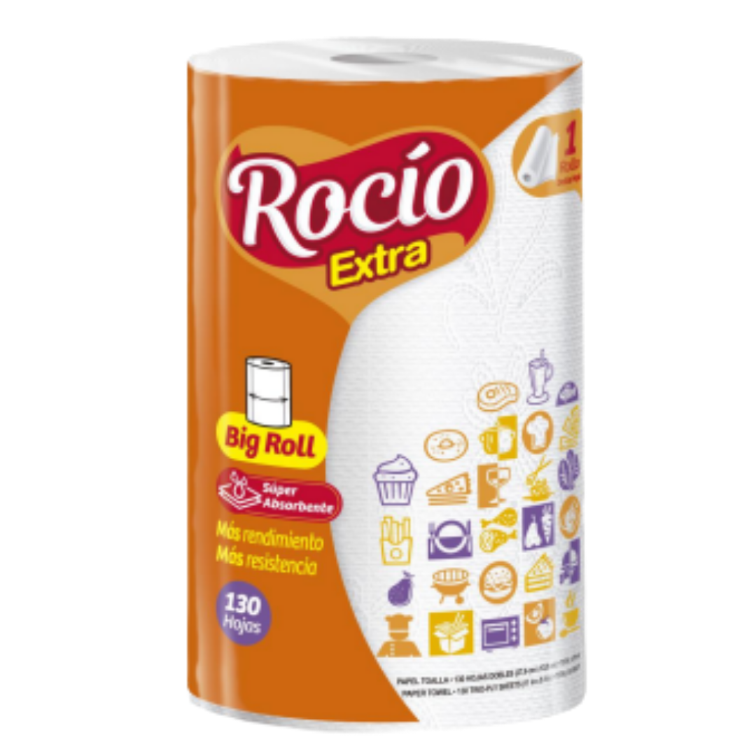 Papel higiénico extra grande Rocío