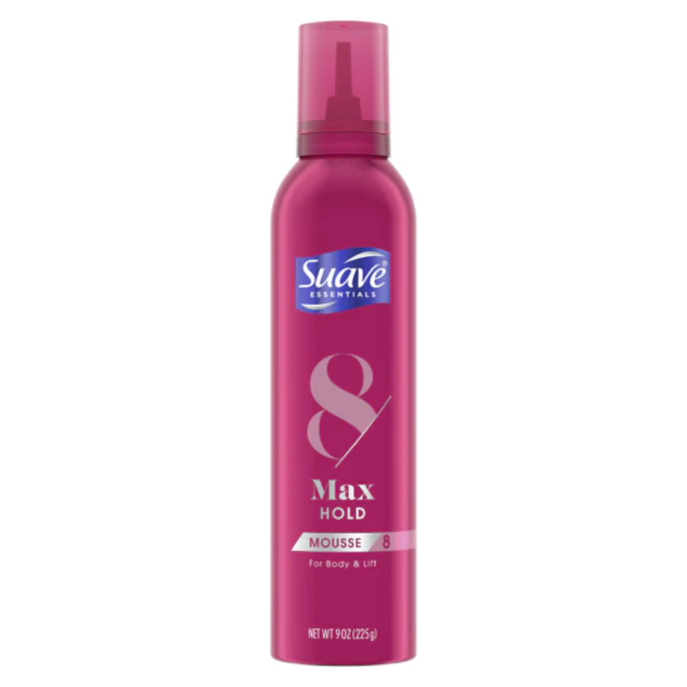 Mousse de máxima fijación Suave Essentials (9 oz)