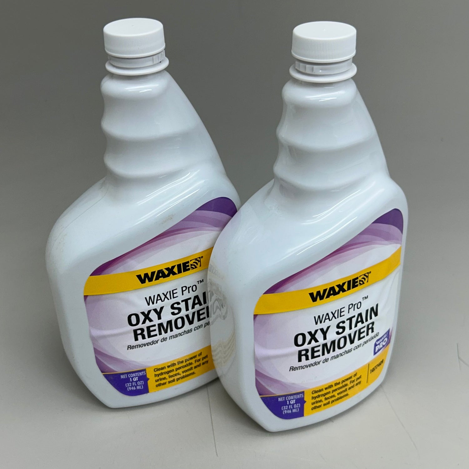 WAXIE PRO Pet Oxy Removedor de Manchas 32oz (Paquete de 2)
