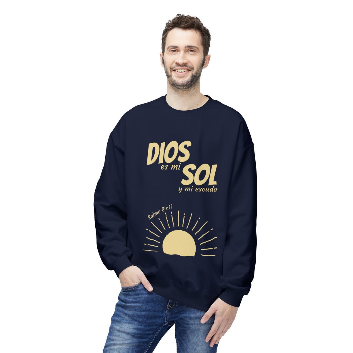 Dios Es Mi Sol Crewneck Sweatshirt