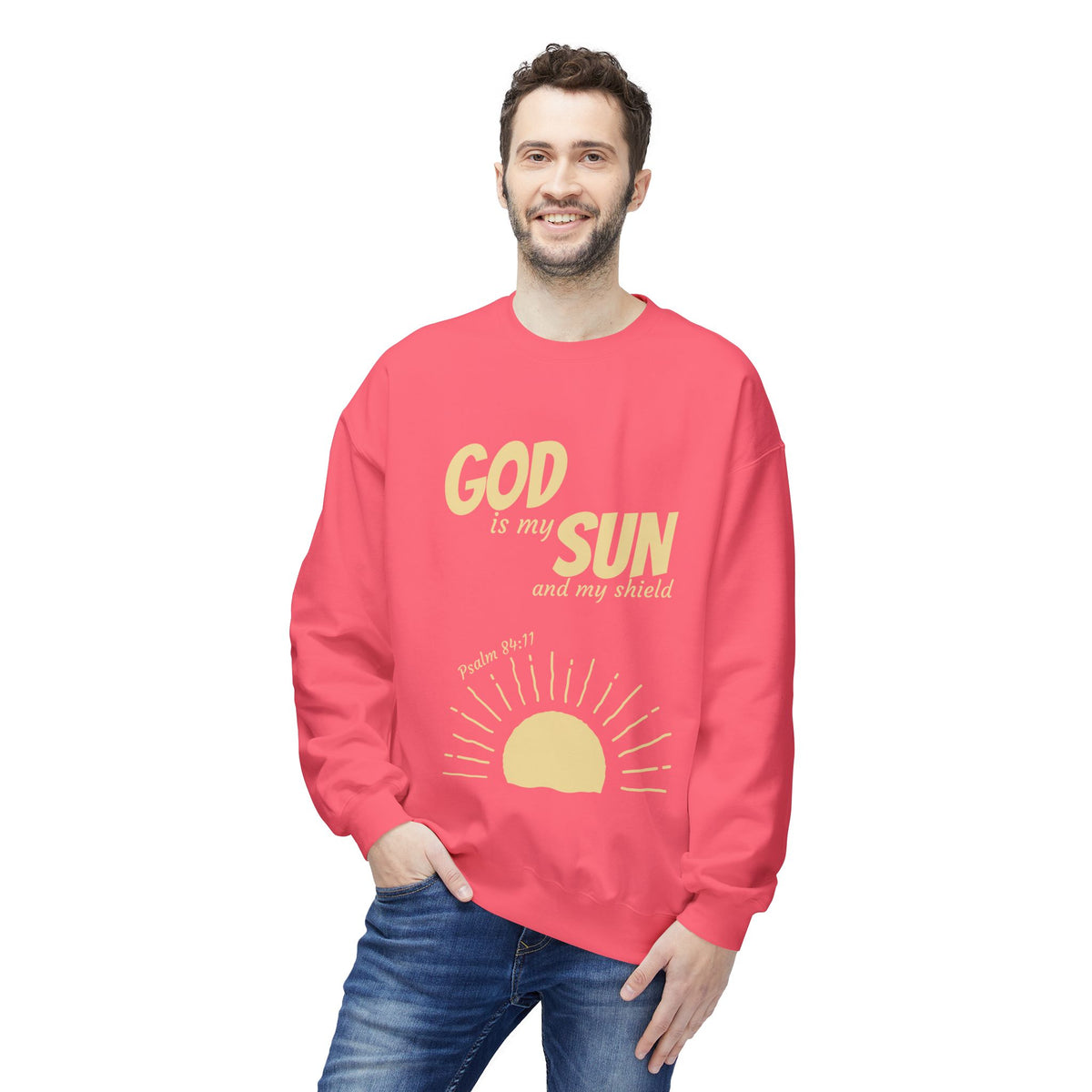God is my Sun Crewneck Sweatshirt