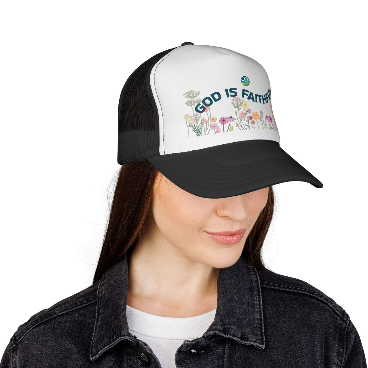 Trucker Cap - "God is Faithful"