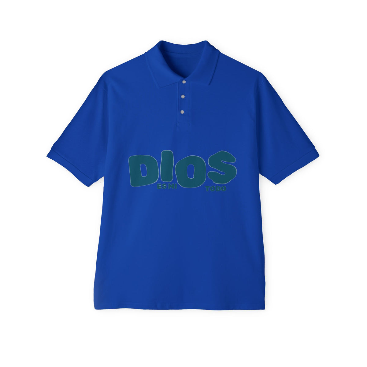 Men's Polo Shirt — "Dios Mi Todo"