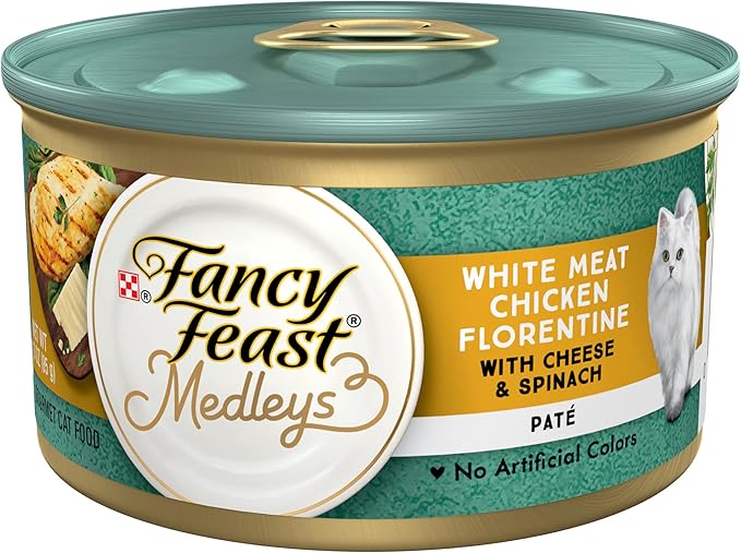 Fancy Feast Medleys Pollo con Queso y Verduras del Huerto (85g)
