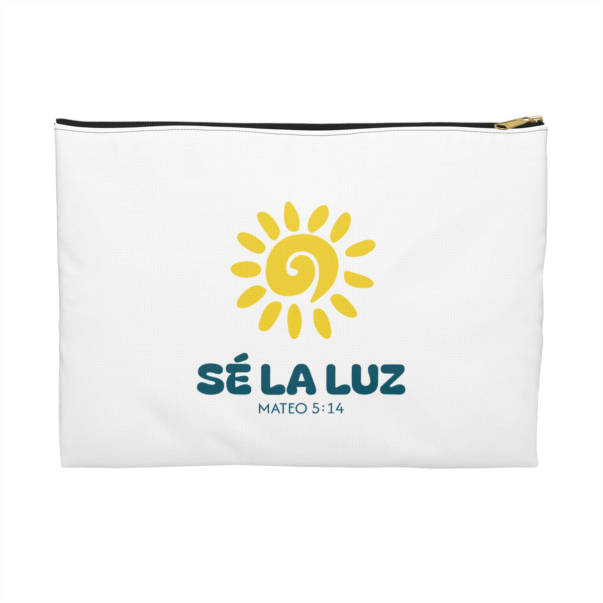 Accessory Pouch — "Sé la luz "