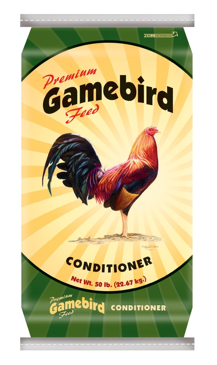 Hola Acondicionador de Aves de Juego Spirit – Alimento peletizado para aves de corral con 16% de proteína (22.68 kg)