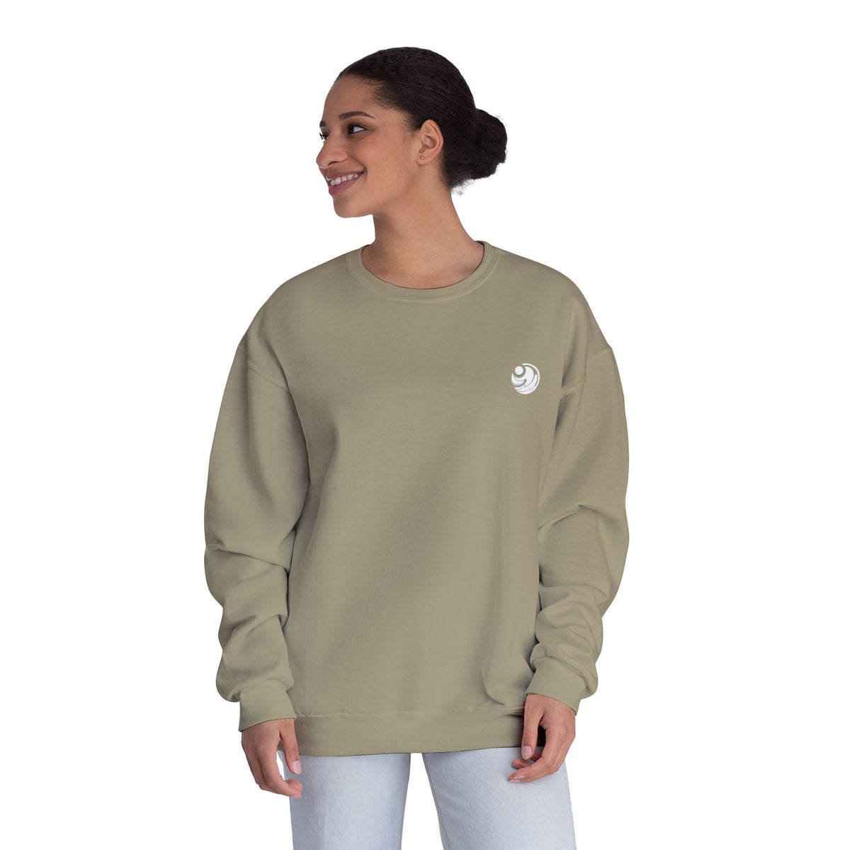 Crewneck Sweatshirt — 'Con amor eterno te he amado'