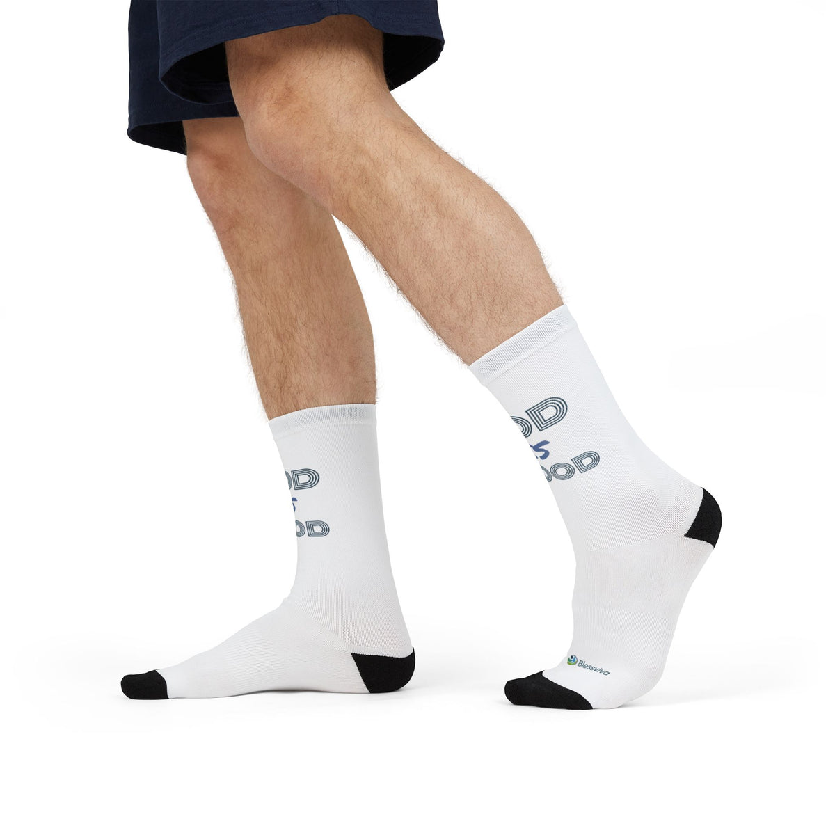 God Is Good Crew Socks