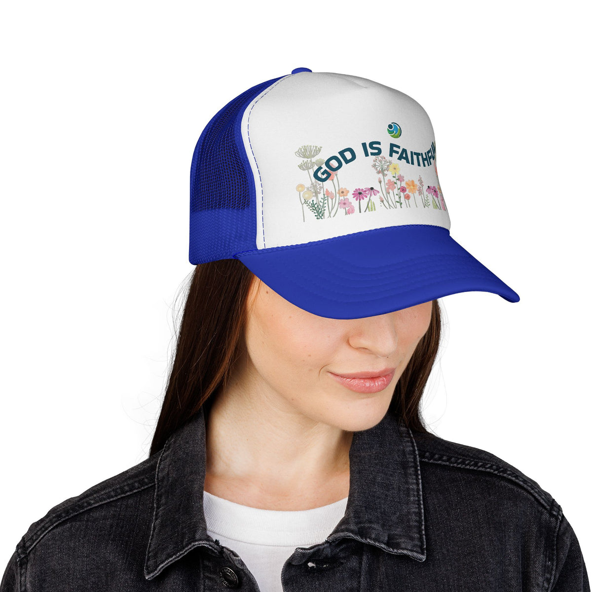 Trucker Cap - "God is Faithful"
