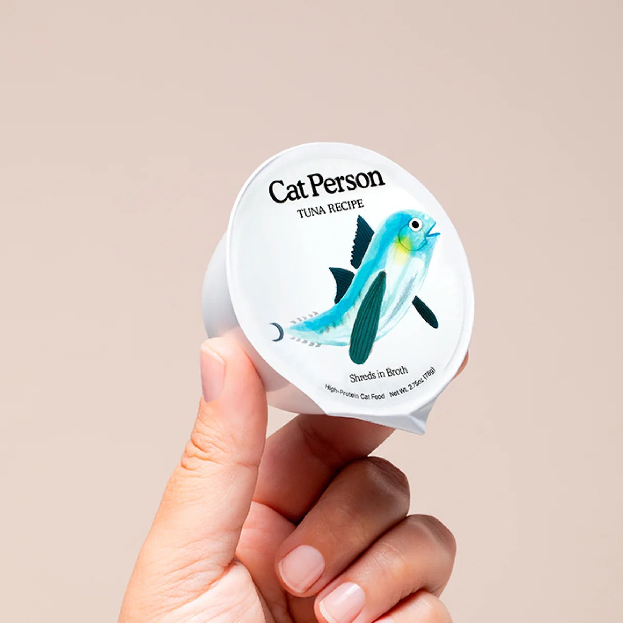 Cat Person Atún Desmenuzado en Caldo (78g)