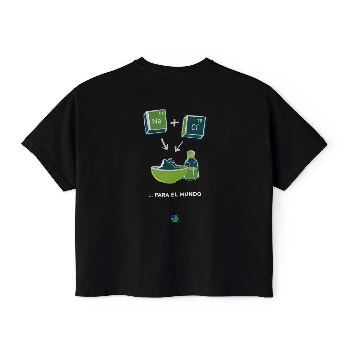Women's Boxy Tee - 'Sé Luz y Sal'