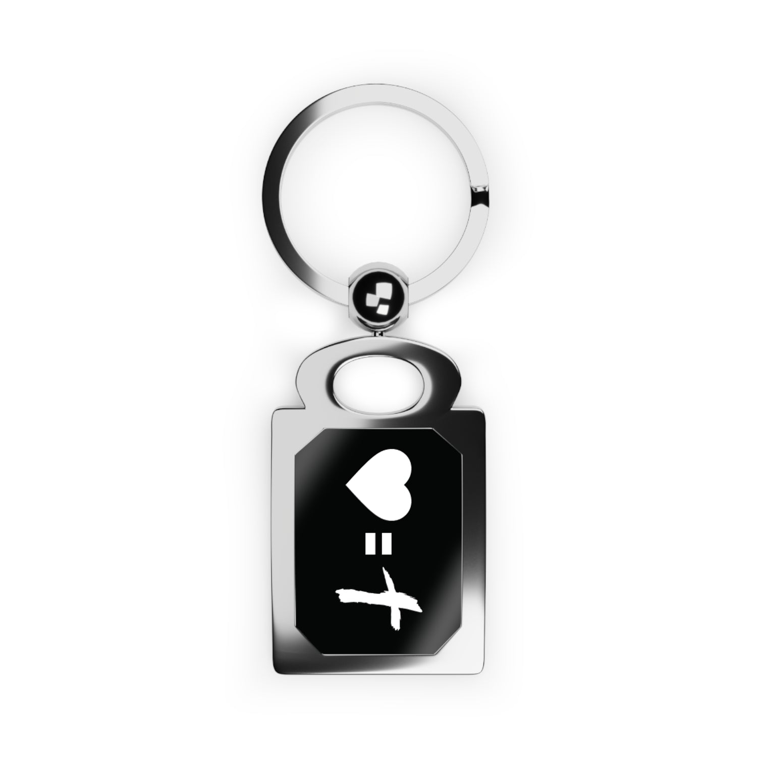 Engraved Photo Keyring – Corazón