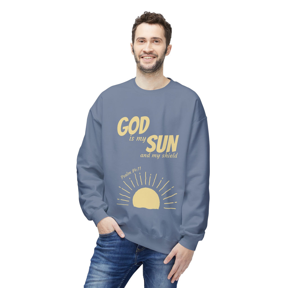 God is my Sun Crewneck Sweatshirt