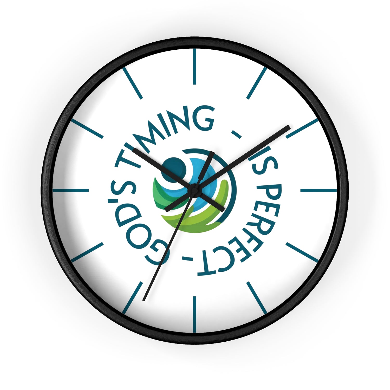 Wall Clock — "God's timing is perfect"