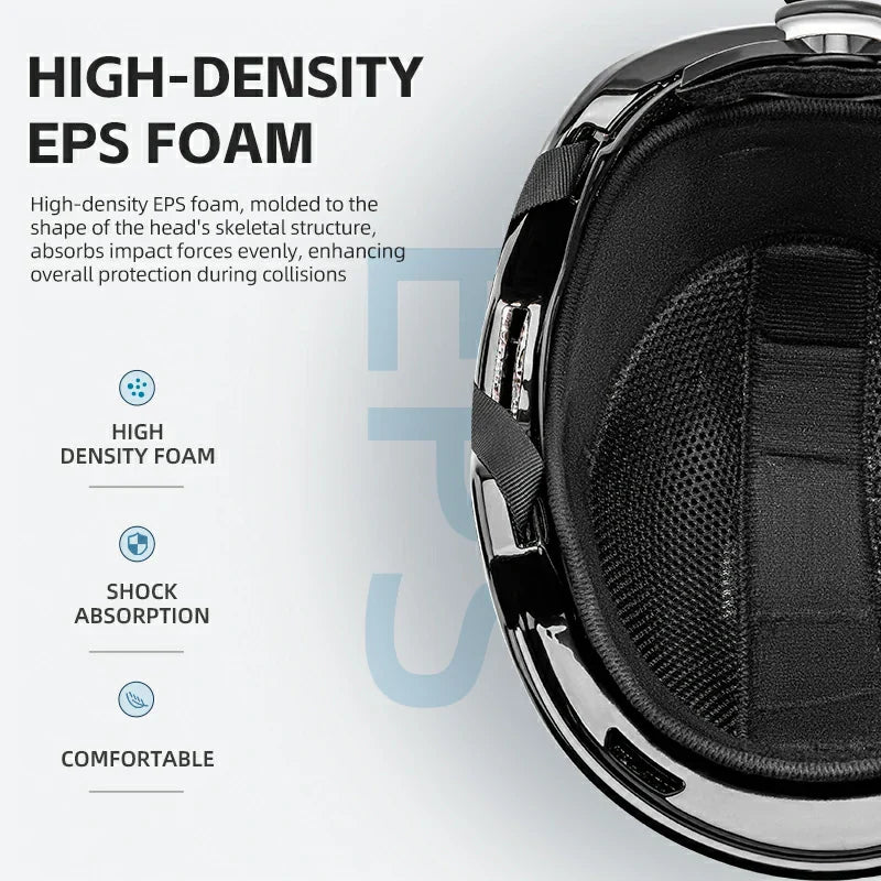 Casco de esquí Qunature con ventilación ajustable y forro desmontable para deportes de invierno