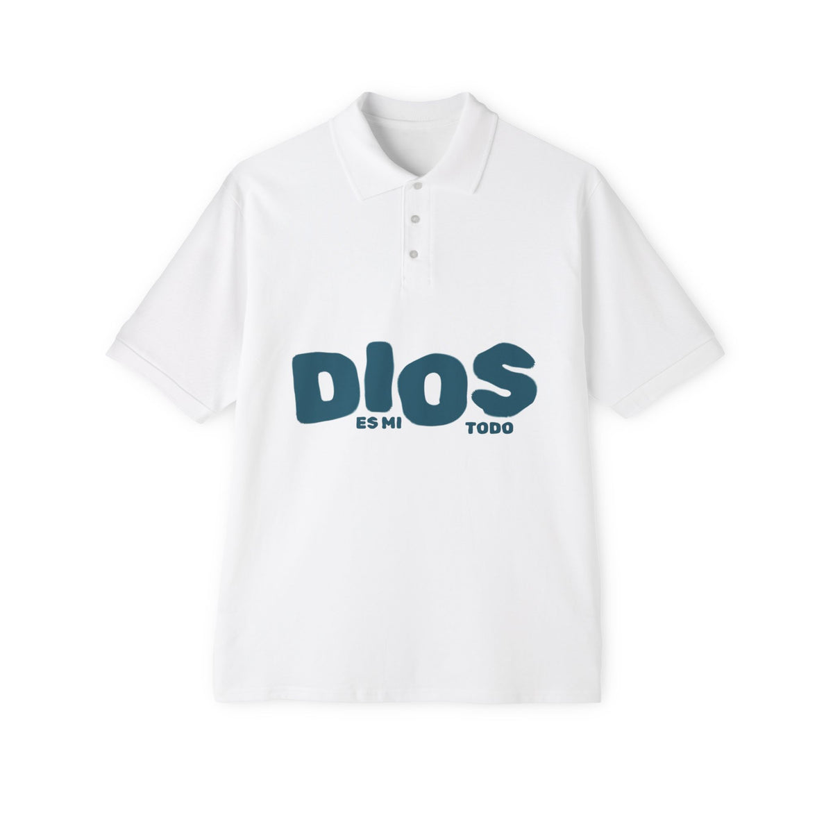 Men's Polo Shirt — "Dios Mi Todo"