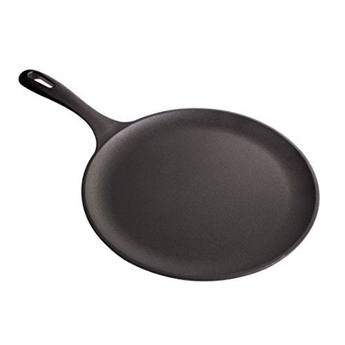 Victoria Cast Iron Round Comal Skillet (10.5", 4-Unit Box)