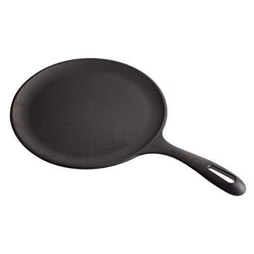 Victoria Cast Iron Round Comal Skillet (10.5", 4-Unit Box)