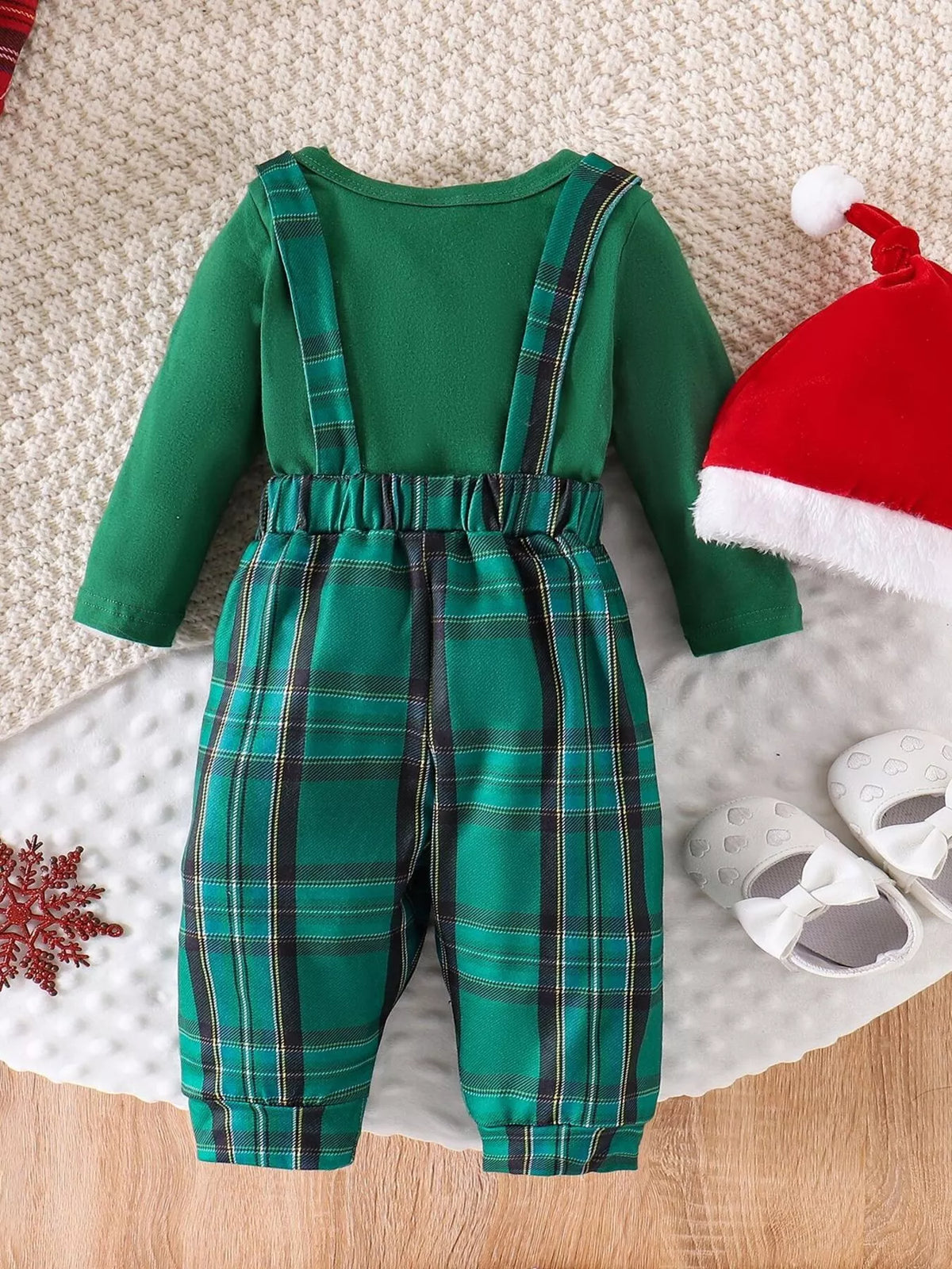Conjunto de primera muda de Navidad para niños