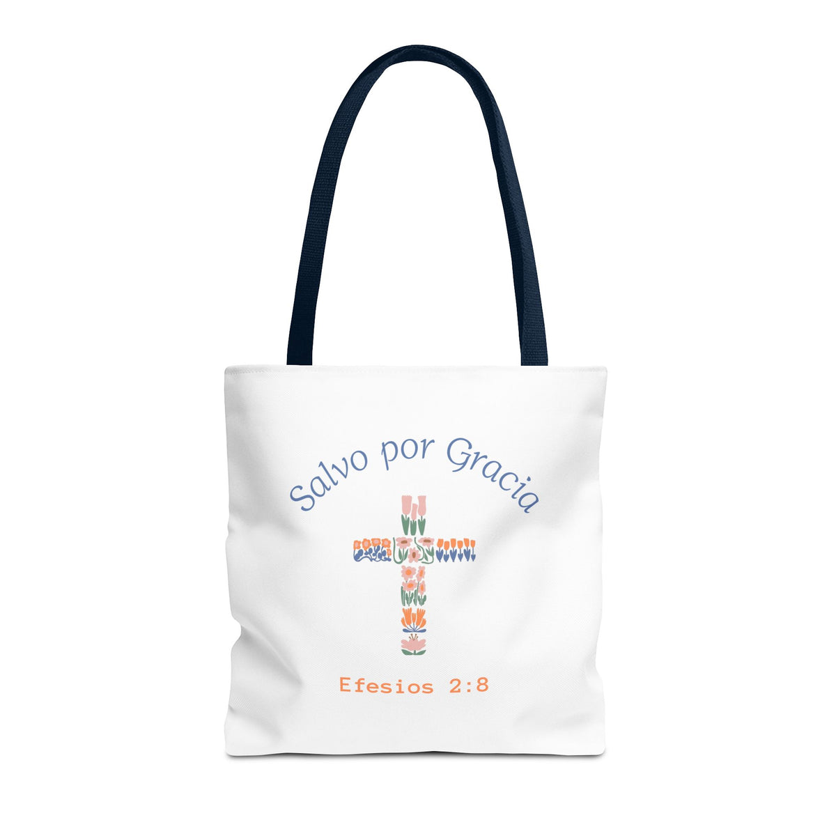 Bolsa de tela cristiana — "Salvo por Gracia"