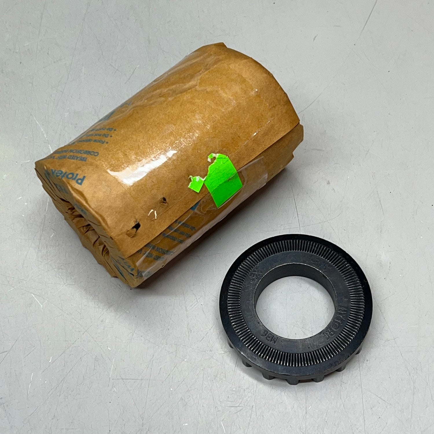 HYTORC (PAQUETE DE 7) Arandela de reacción 1-3/8" M36 3X Gruesa Negra ZRW106-M36-3X