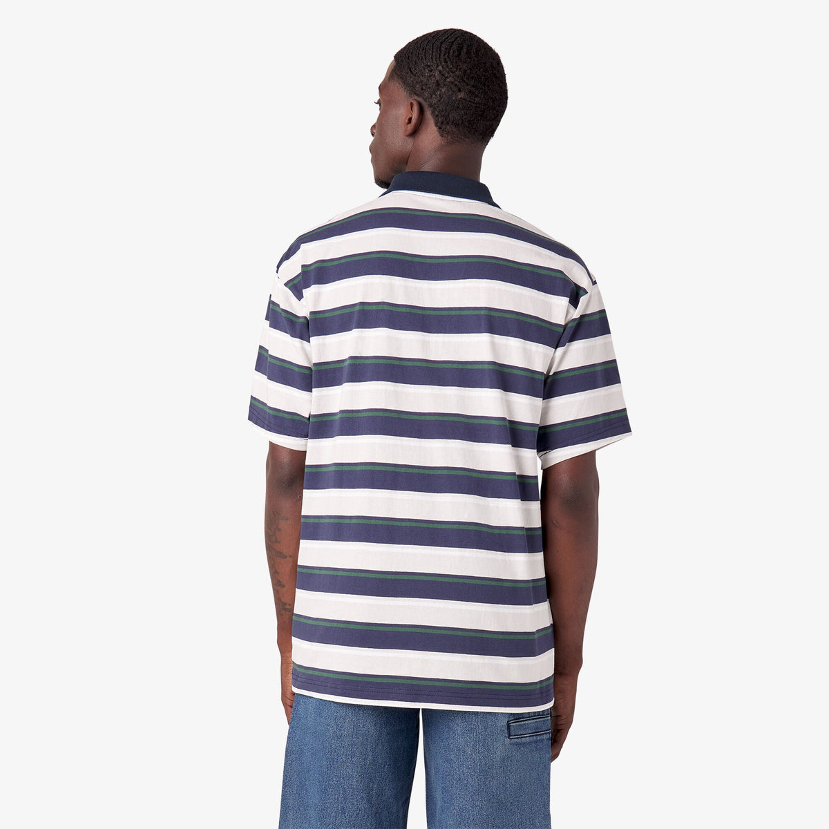 Polo de manga corta Dickies Skateboarding Guy Mariano - Guy Mariano Stripe