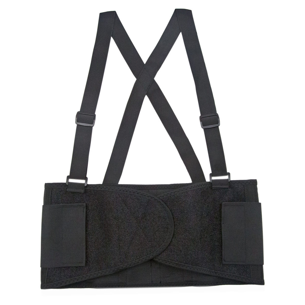 Adjustable Back Support Belt with Suspenders