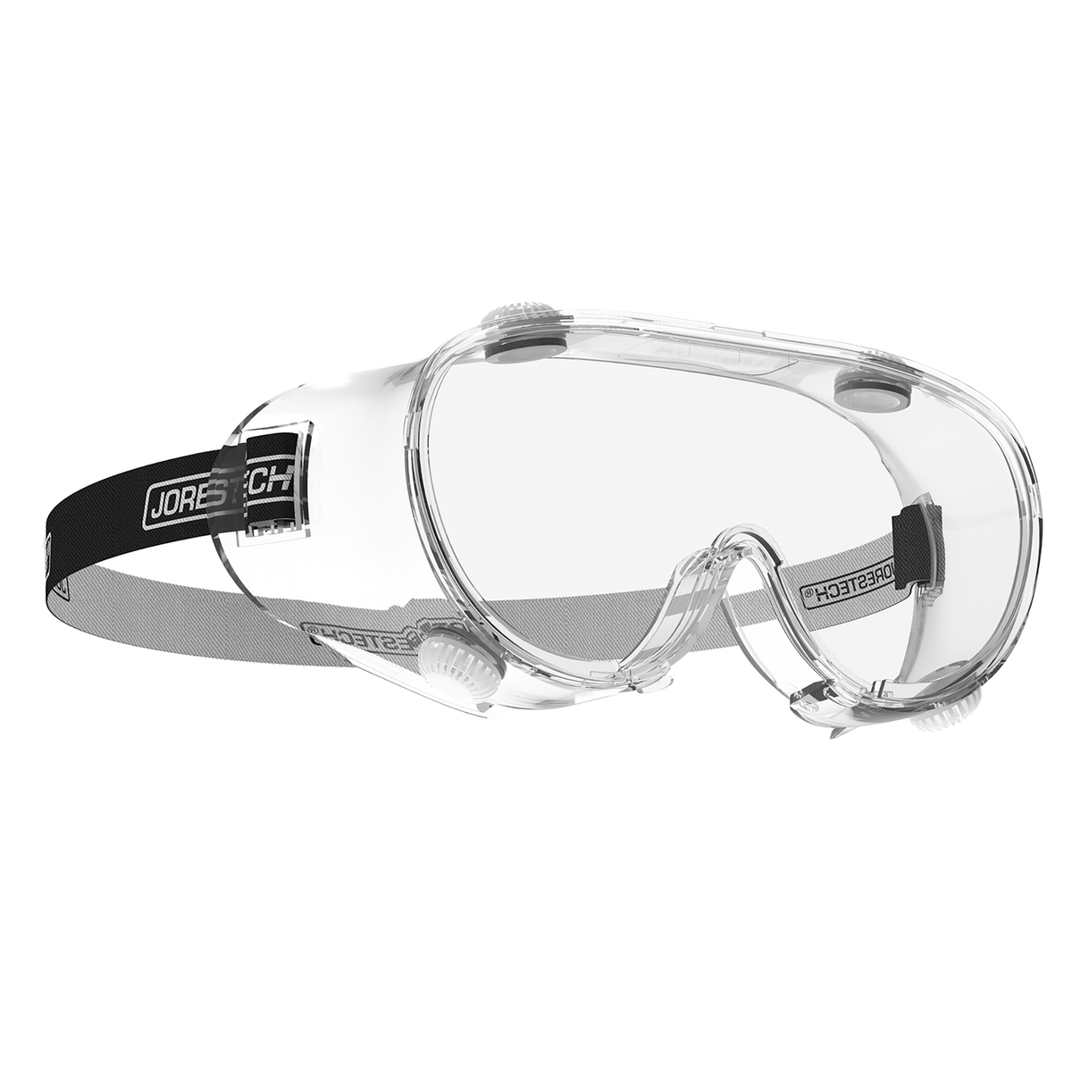 Gafas de seguridad ventiladas antivaho para protección contra impactos de alto impacto