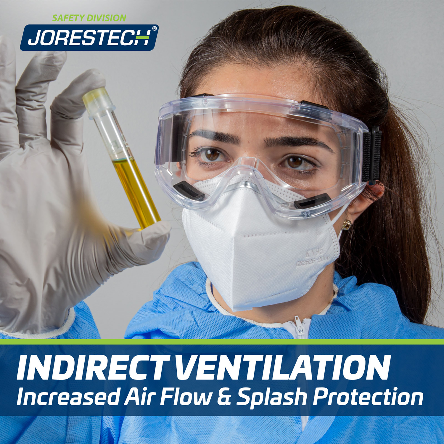 Anti-Fog Ventilated Safety Goggles