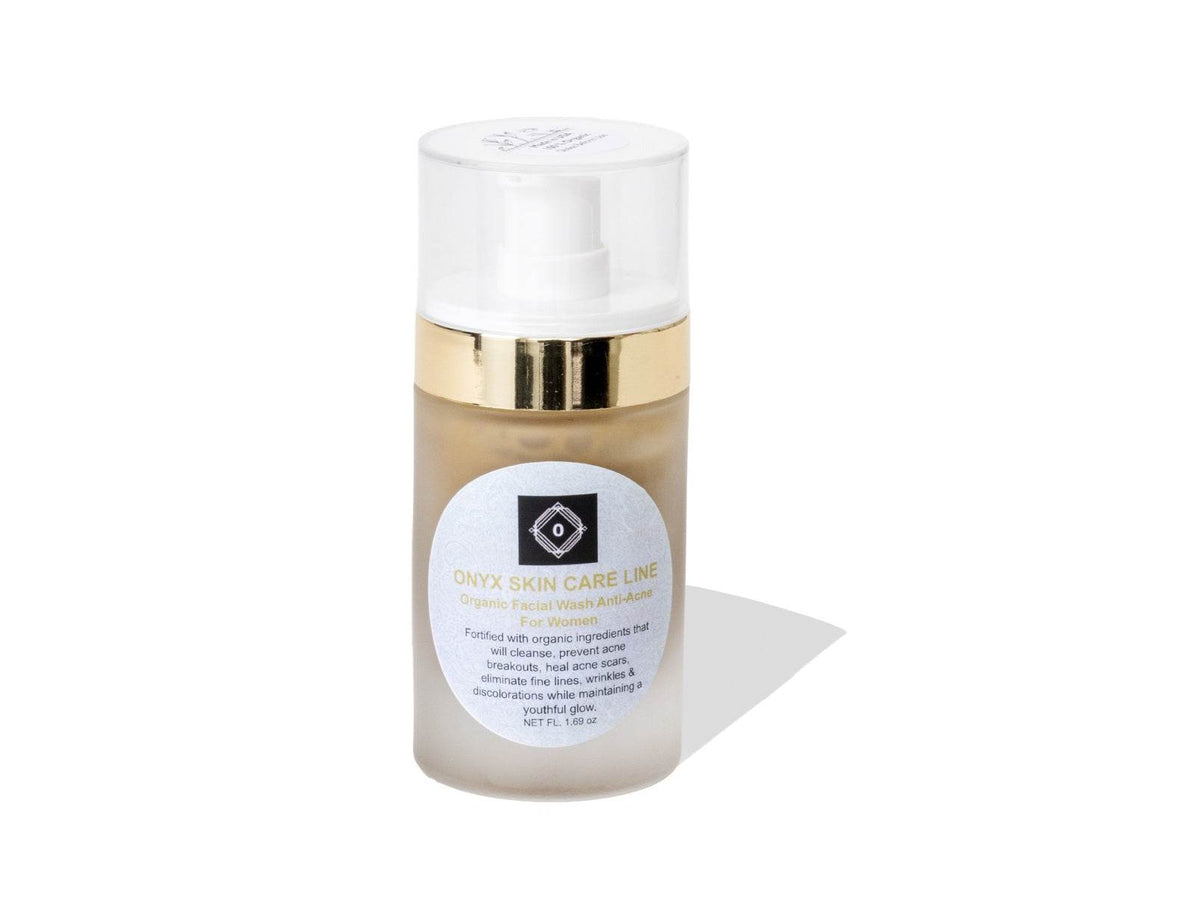 Jabón facial nutritivo orgánico antiacné - Para MUJERES
