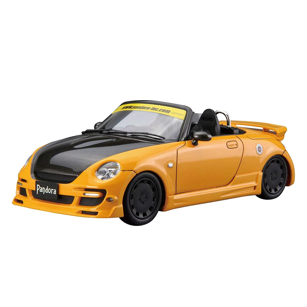 Aoshima: 1/24 Pandora Type 887 EVO II L880K Copen '02 (Daihatsu) Scale Model Kit 