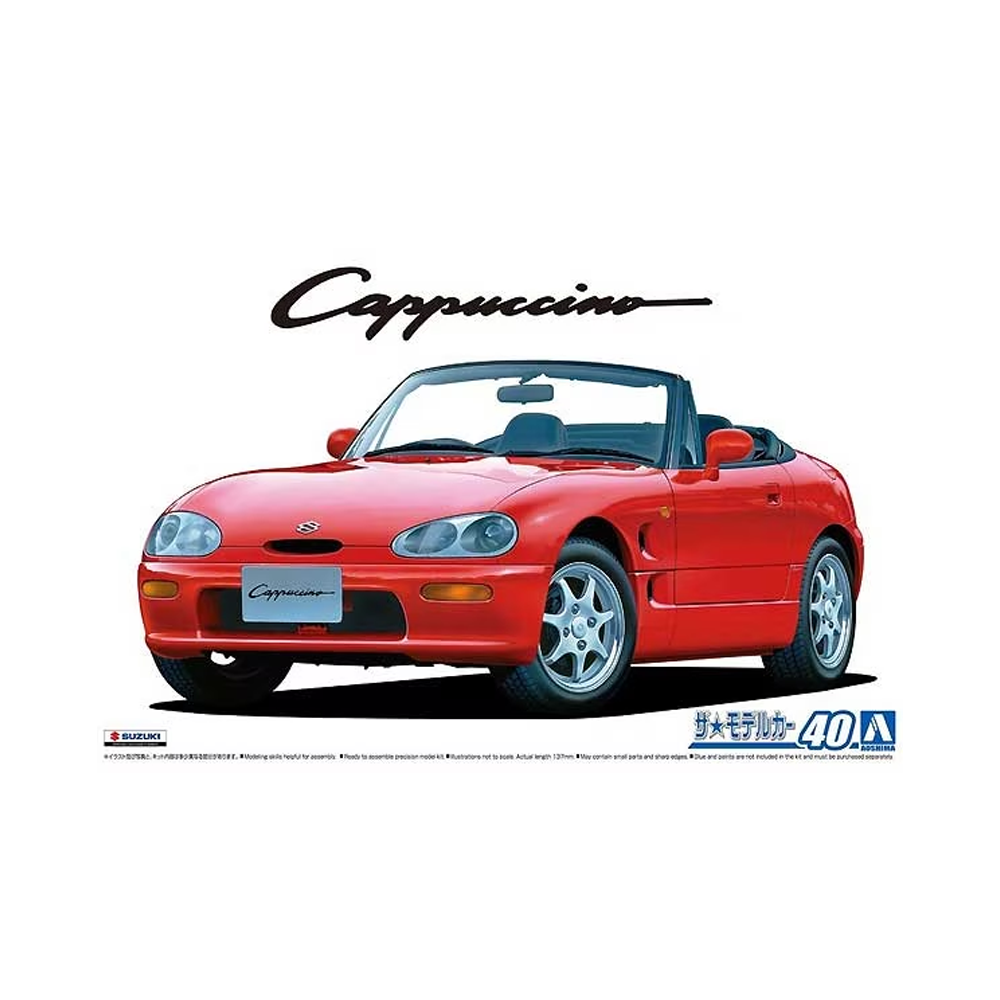 Aoshima: 1/24 Suzuki EA11R Cappuccino 1991 Scale Model Kit 
