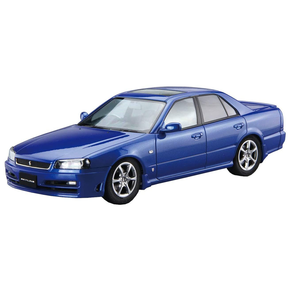 Aoshima: 1/24 NISSAN ER34 SKYLINE 25GT TURBO '01 Scale Model Kit 