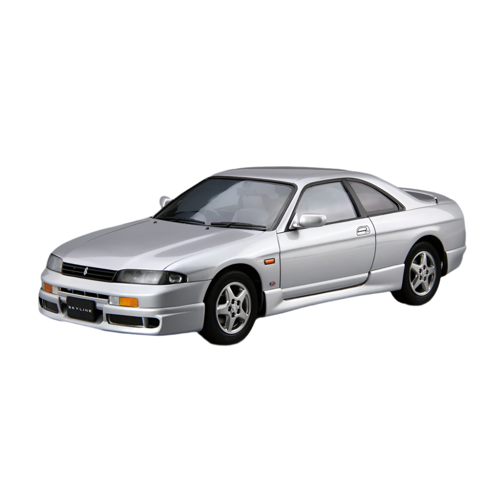 Aoshima: 1/24 NISSAN ECR33 SKYLINE GTS25T Type M '94 Scale Model Kit 