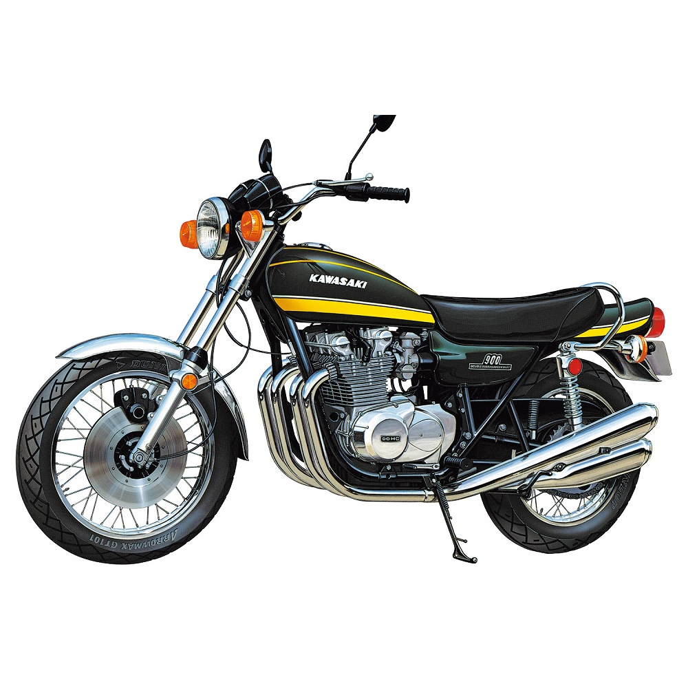 Aoshima: 1/12 Kawasaki Z1A 900 Super4 '74 Scale Model Kit 