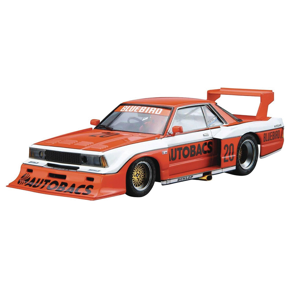 Aoshima: 1/24 NISSAN KY910 BLUEBIRD SUPER SILHOUETTE '83 Scale Model Kit 
