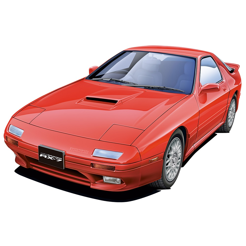 Aoshima: 1/24 Mazda FC3S Savanna RX-7 '89 Scale Model Kit 