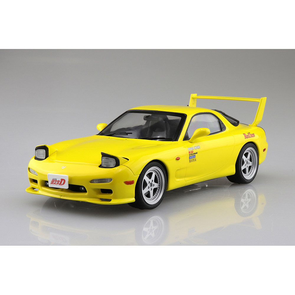 Aoshima: 1/24 Initial D Takahashi Keisuke FD3S RX Comics Vol. 1 Ver. Scale Model Kit 
