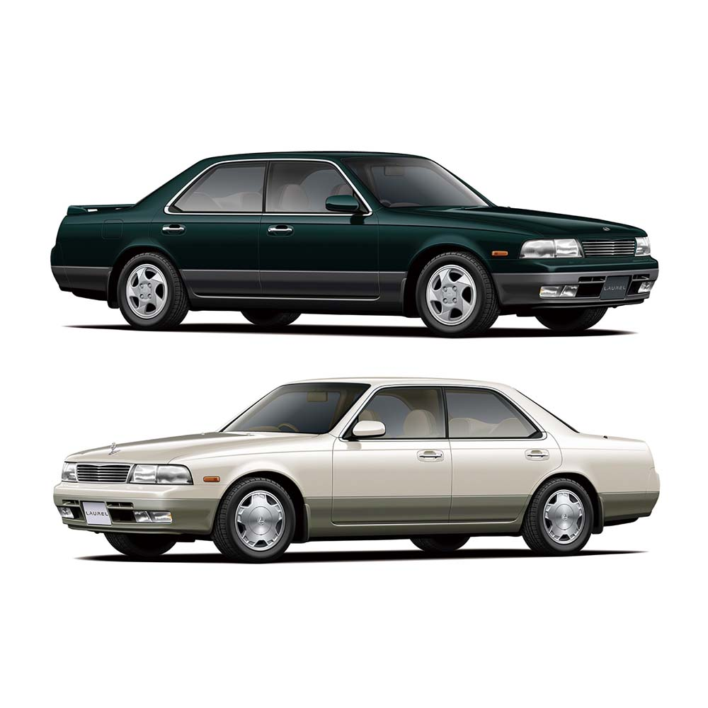 Aoshima: 1/24 GC34 Laurel Medalist V/Club S '93 Scale Model Kit 