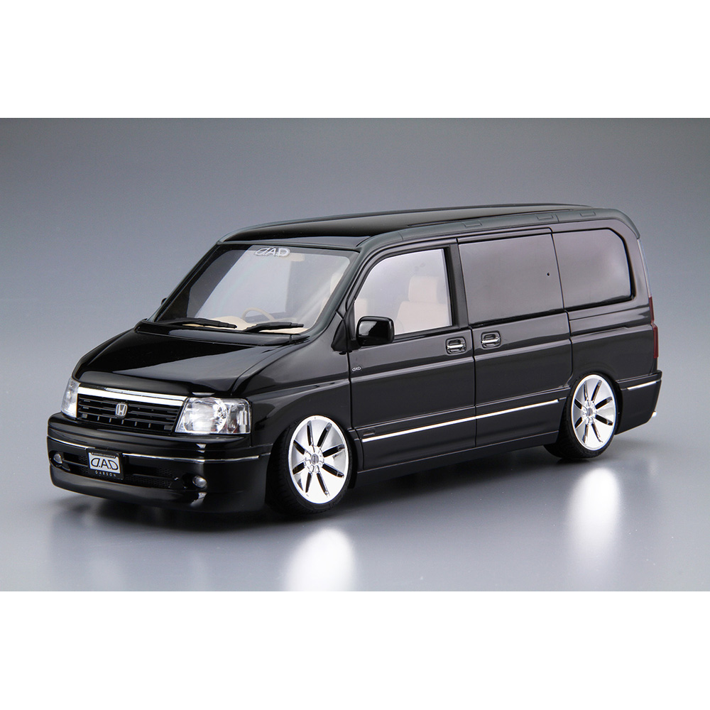Aoshima: 1/24 D.A.D RF3 Step Wagon '01 (Honda) Scale Model Kit 