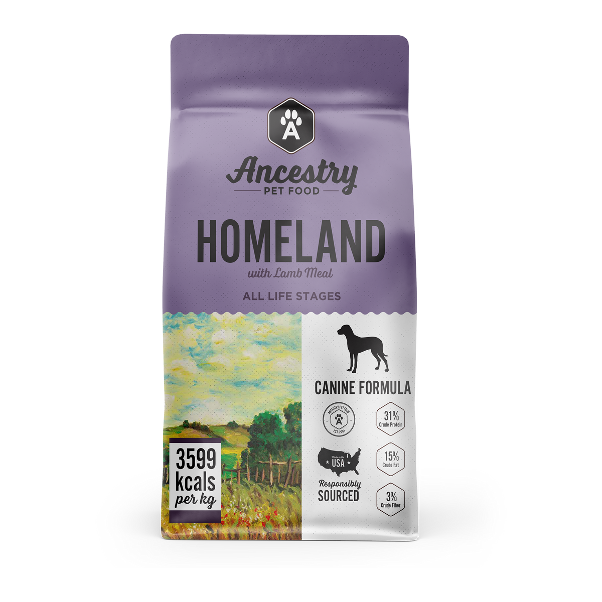 Homeland Lamb Meal & Sweet Potato Dog Food