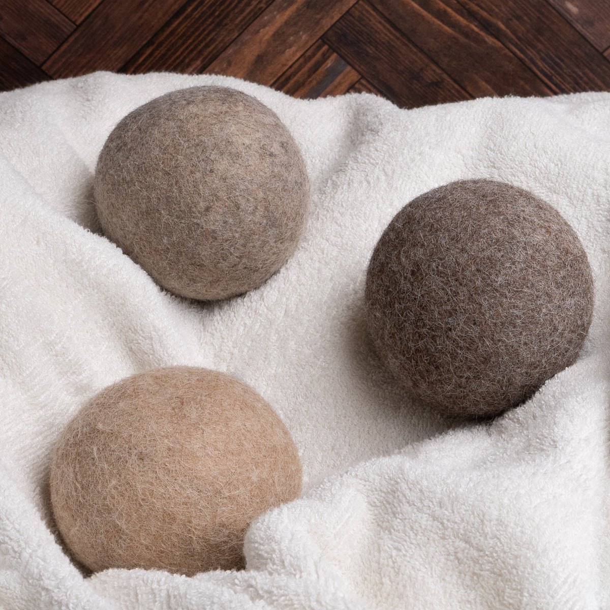 Bolas de secadora de alpaca (paquete de 3) 