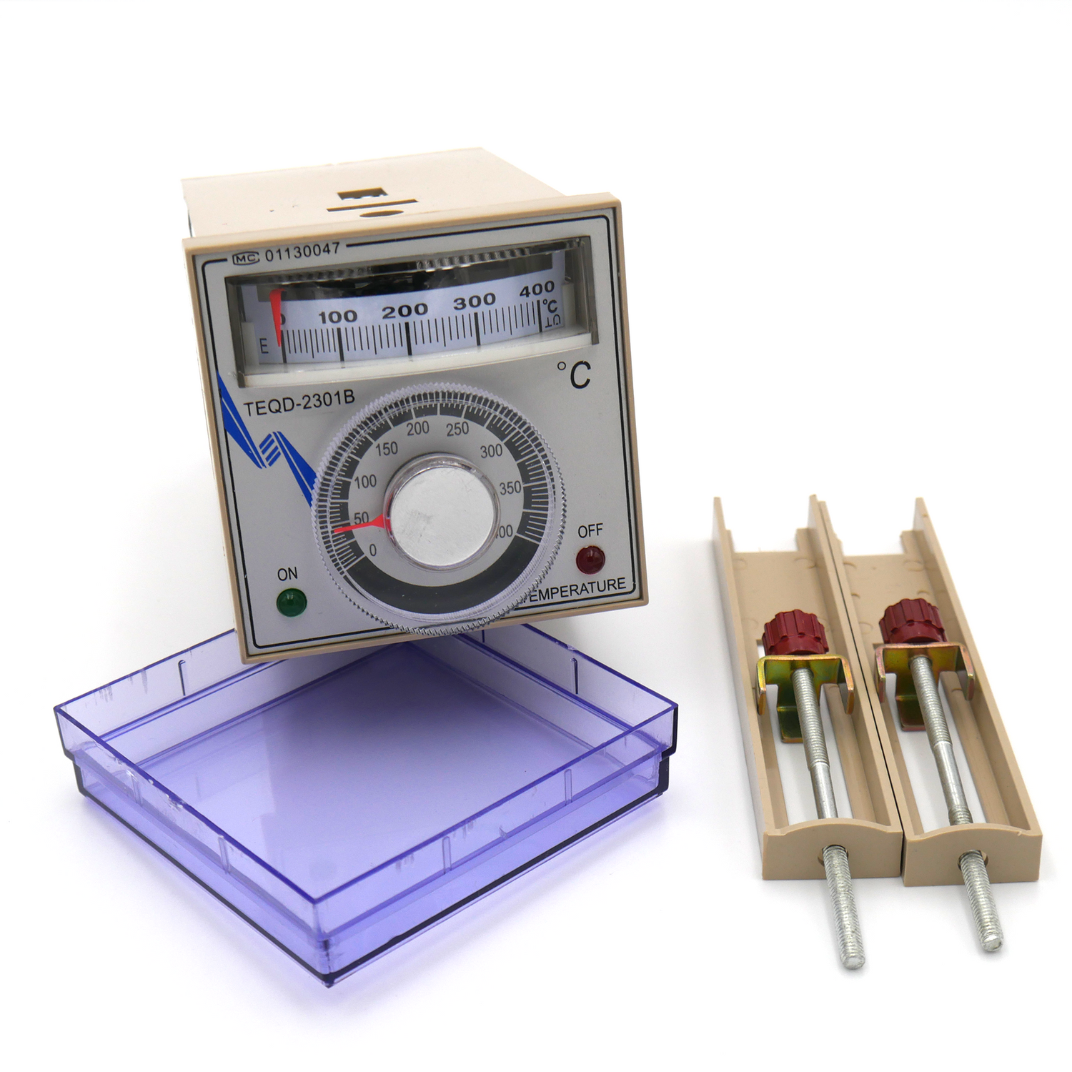 Controlador de temperatura analógico TEQD-2301B (0-400 °C-110 V)