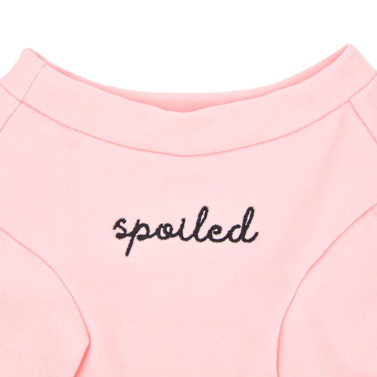 Spoiled Mock Neck Shirt - Blush